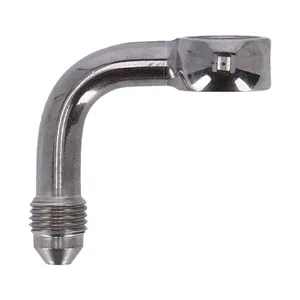 Goodridge Goodridge, Slimline banjo fitting  7/16", 90 degrees. SS
