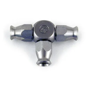 Goodridge Goodridge t-fitting, 3 hose ends, ss