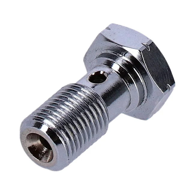 Goodridge Banjo bolt, m10 x 1.00, chrome