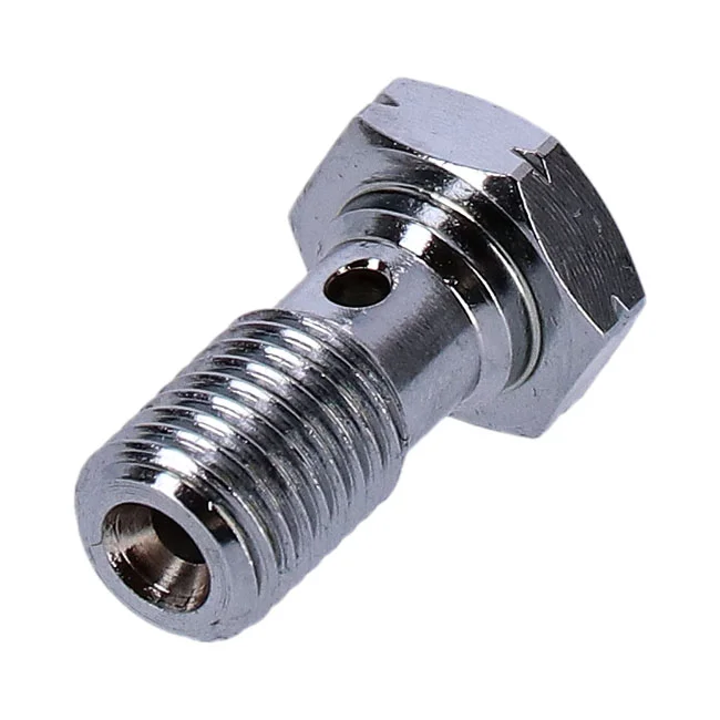 Goodridge Banjo bolt, m10 x 1.25, chrome - 41736-04