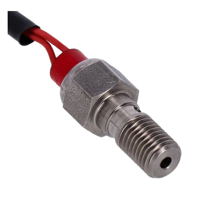 Goodridge M10 x 1.25 banjo brake switch. SS