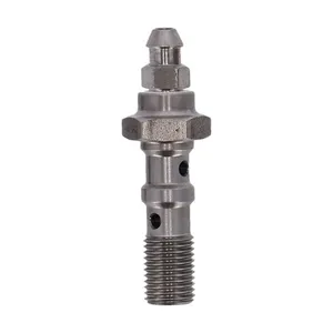 Goodridge Goodridge, 3/8-24 double banjo bolt with bleed nipple