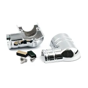 MCS Fuel tank fitting cover kit efi. Chrome