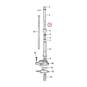 MCS Retainer clip, pushrod cover. 99-up B.T.