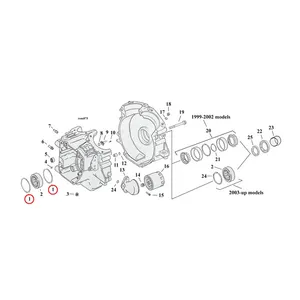 MCS Ret.ring,pinion shaft bearing