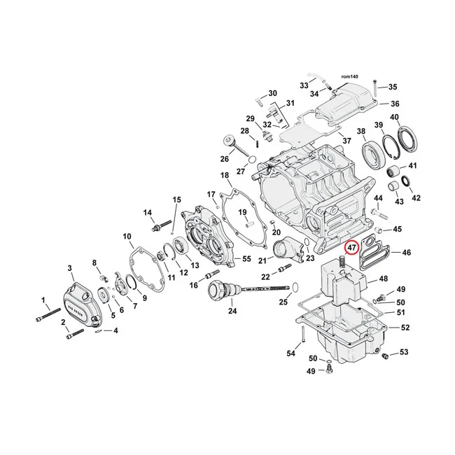 MCS Spring, baffle oil pan - 62828-99
