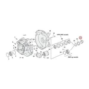 MCS Spacer, sprocket shaft
