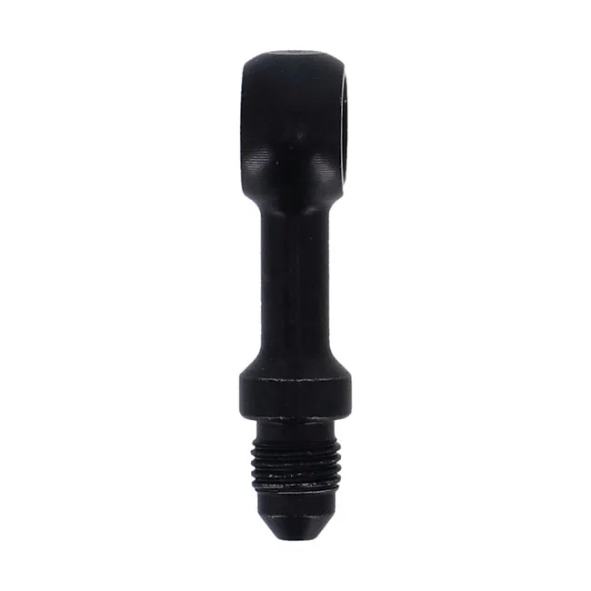 Goodridge Banjo fitting black 3/8" straight 10mm