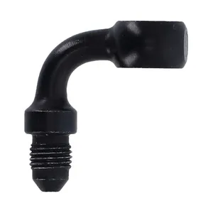 Goodridge Goodridge Banjo fitting black 7/16", 90 degrees, 11mm