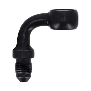 Goodridge Goodridge Banjo fitting black 3/8", 90 degrees, 10mm
