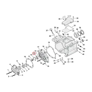 MCS Ball bearing, transmission bearing housing