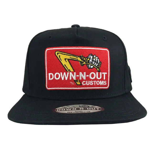 Down-n-Out Flat bill cap