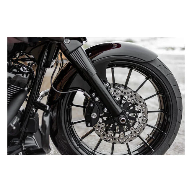 Killer Custom Custom, ''Wrapper'' front fender, 18 x 5.50 fat wheels