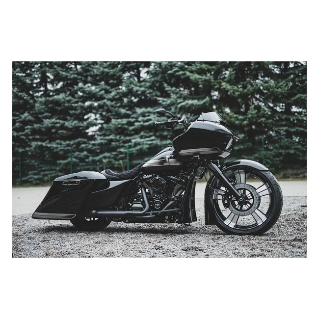 Killer Custom Custom, ''Bulldog'' front fender, 23 x 5.50 fat wheels