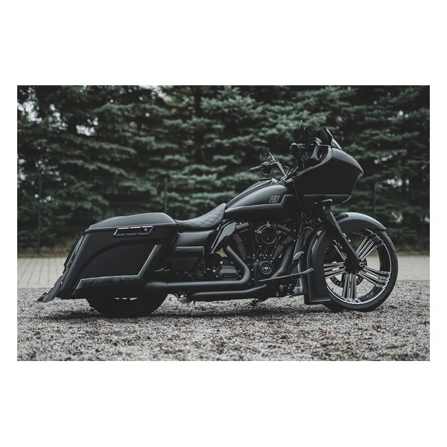 Killer Custom Custom, ''Bulldog'' front fender, 5.5 x 21 fat wheels