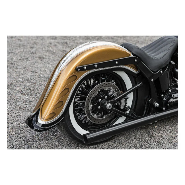 Killer Custom Custom, 4" stretched rear fender with classic tip
