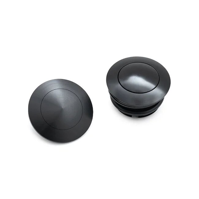 Killer Custom Custom, flush-mount fuel cap kit. Black