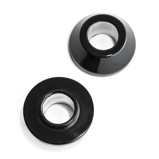 Killer Custom Custom, front wheel spacer kit left & right. Black - 41901-08