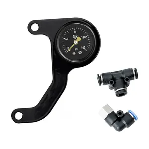 Killer Custom Killer Custom, Twin Cam air ride gauge kit. Black face. 6mm