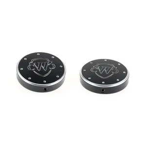 Cult-Werk Cult-Werk, 2-piece fork tube cap bolt cover kit, Logo