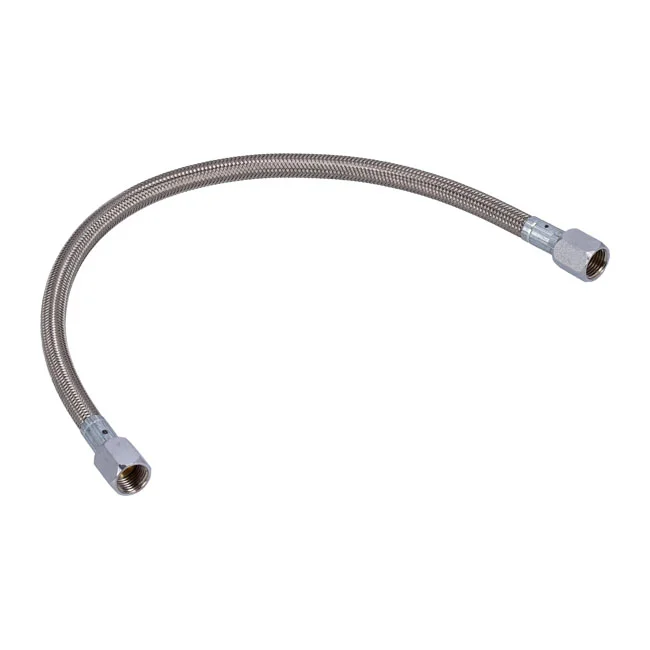 Goodridge Universal pre-assembled oil line. 15"
