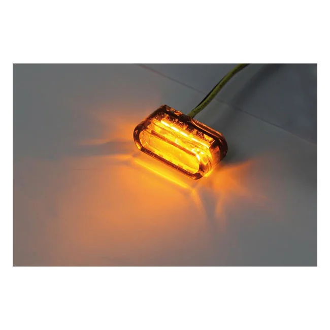 MCS ''Module 1'' turn signals, horizontal mount. Smoke lens, ECE - 922138