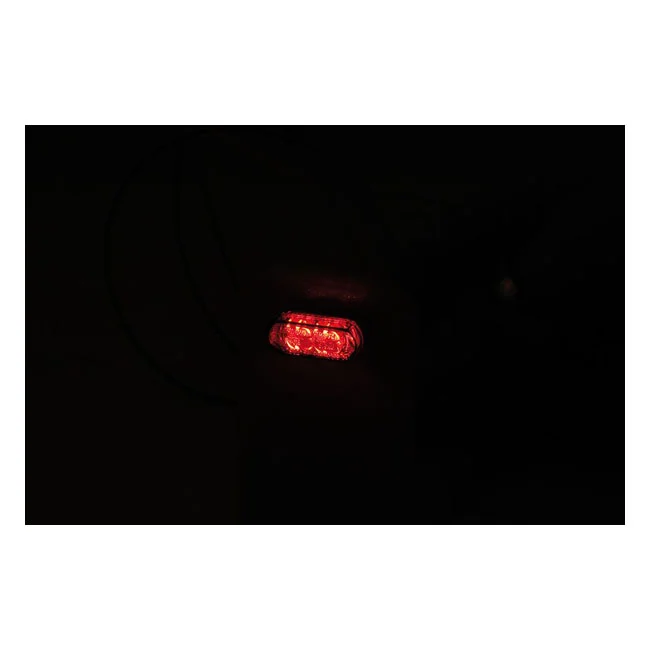 MCS ''Module 1'' taillight / turn signal combo. Smoke lens, ECE - 922139
