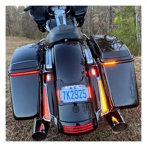 Custom Dynamics Custom Dynamics, Fascia LED rear panels for Touring. Chrome