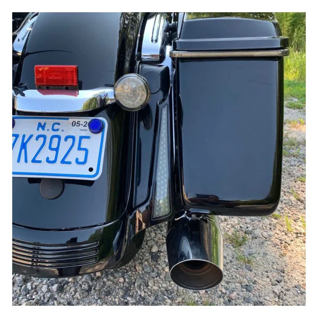 Custom Dynamics Dynamics, Fascia LED rear panels for Touring. Black