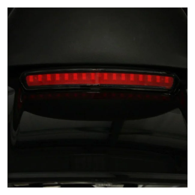 Custom Dynamics Dynamics, Tour-Pak® lid light. Black, red lens