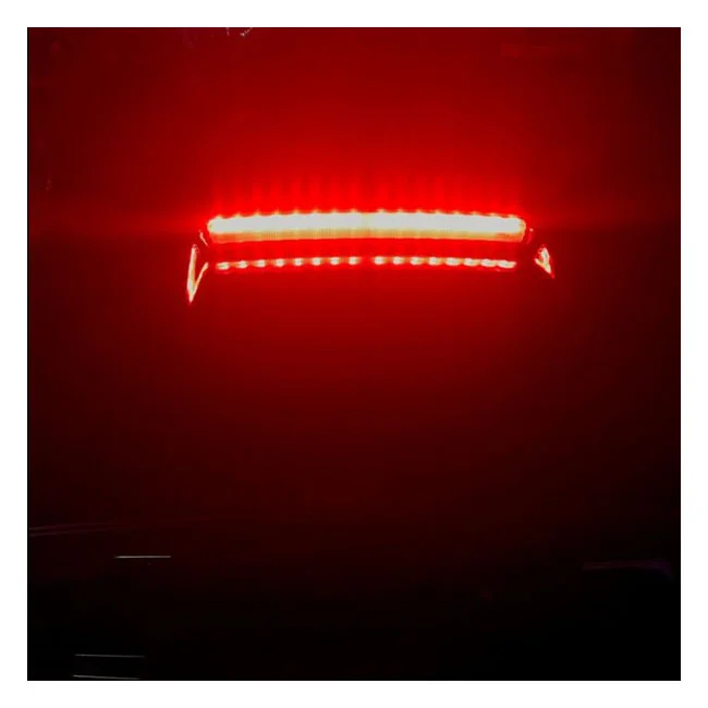 Custom Dynamics Dynamics, Tour-Pak® lid light. Black, red lens