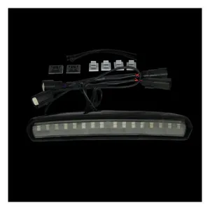 Custom Dynamics Custom Dynamics, Tour-Pak® lid light. Black, smoke lens