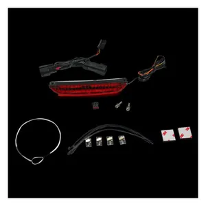 Custom Dynamics Custom Dynamics, luggage rack LED light bar. Red lens