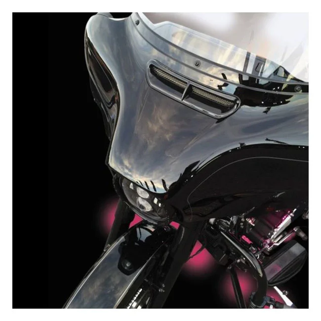 Custom Dynamics Dynamics, Fairing Vent Cover - Black