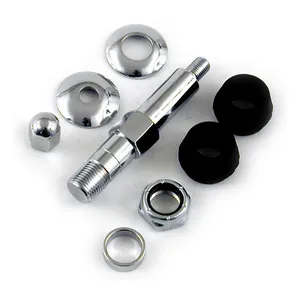 MCS Lower shock stud kit chrome