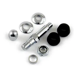 MCS Lower shock stud kit chrome