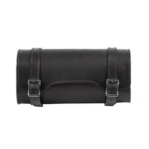MCS MCS, ''square'' leather tool bag black
