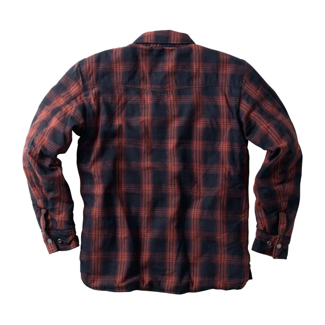 West Coast Choppers WCC Austin Kevlar riding shirt red/black