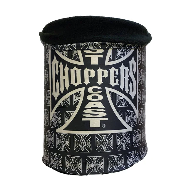West Coast Choppers WCC OG logo winter fleece tube black