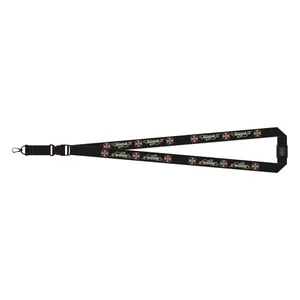 West Coast Choppers WCC Motorcycle CO. Lanyard black