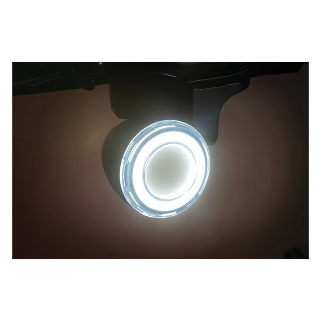 Kuryakyn Tracer LED front turn signal insert set smoke lens