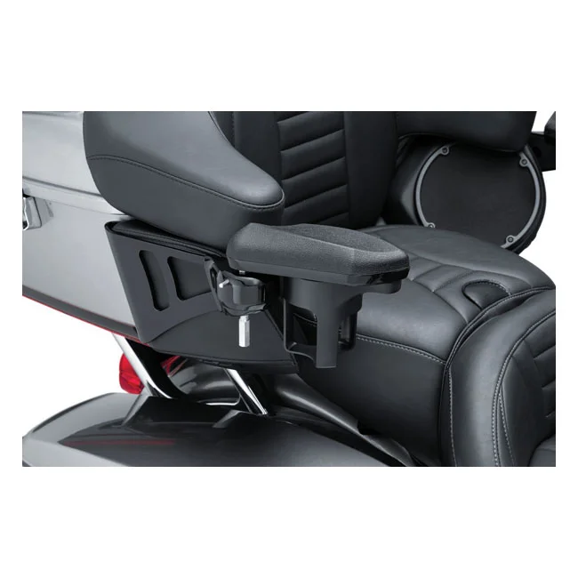 Kuryakyn Passenger armrest set. Gloss black