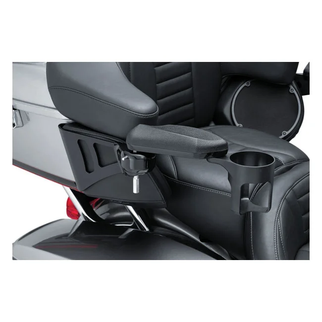 Kuryakyn Passenger armrest set. Gloss black