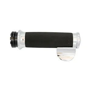 Avon Grips Avon Custom Contour grips, chrome/black rubber