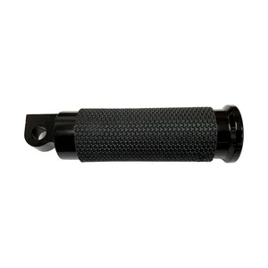 Avon Grips Avon Folding foot pegs Memory foam, black anodized