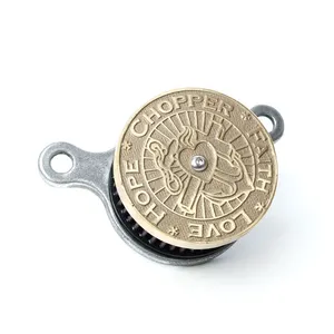 Wannabe choppers Wannabe Choppers, WannaSucker ''CFLH'' air cleaner. Brass