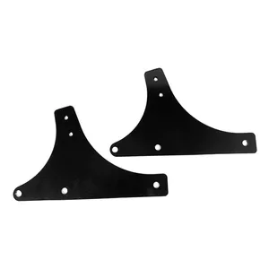 Westland Customs Westland Customs, sissy bar side plates. Black
