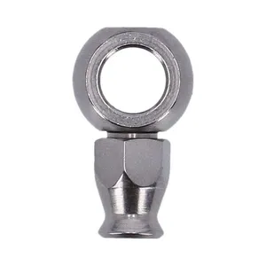 Goodridge Goodridge, 3/8" (10mm) banjo fitting short neck. Stainless