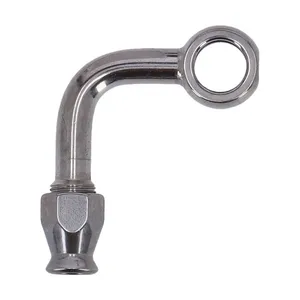 Goodridge Goodridge, 3/8" (10mm) banjo fitting 90 degree side bend