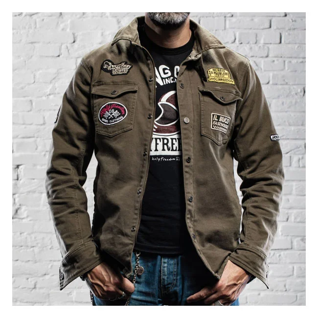 Holy Freedom Freedom Lieutenant jacket military green
